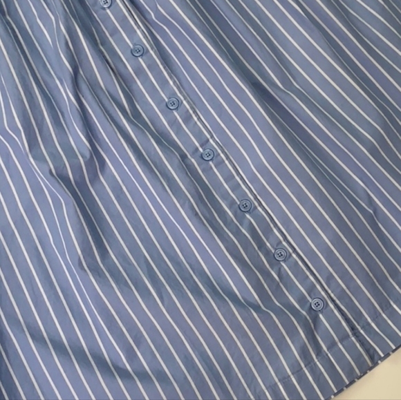 ➕️ Who What Wear 💜 Stripe skirt with pockets - Picture 5 of 6